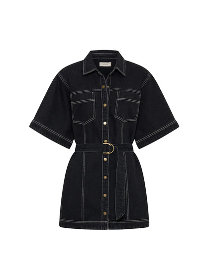 Rowyn Denim Shirt Dress - Lulu & Daw - Kivari - dress, kivari, new arrivals, new arrvials - Lulu & Daw - Australian Fashion Boutique