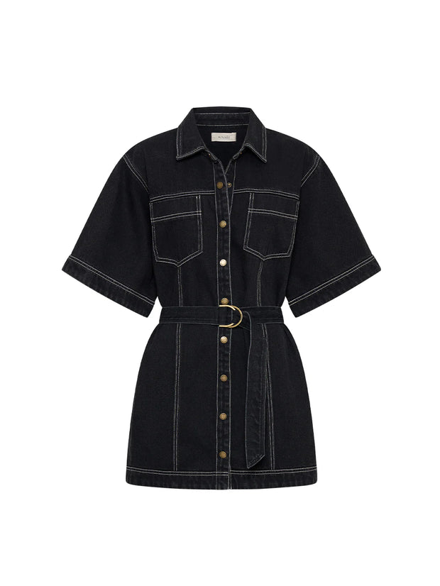 Rowyn Denim Shirt Dress