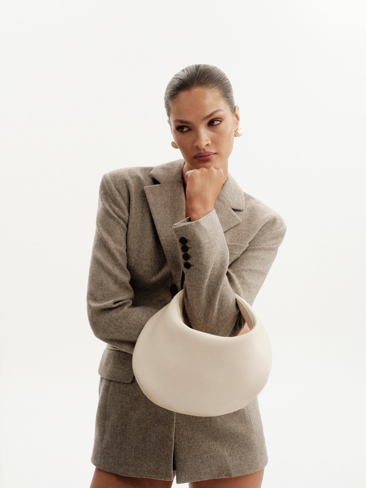 Billini Sara Handle Bag - Bone