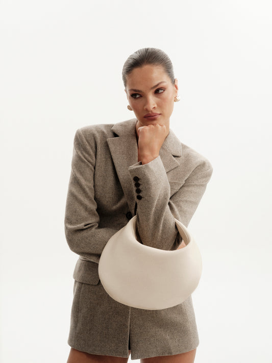 Billini Sara Handle Bag - Bone
