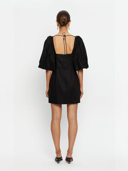 Cleo Bubble Sleeve Mini Dress