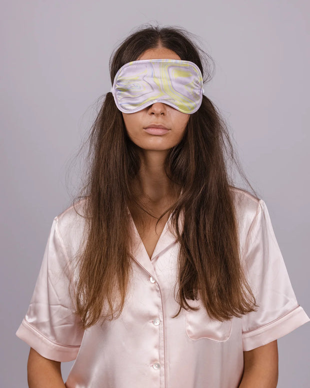 100% Silk Eye Mask