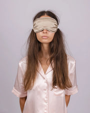 100% Silk Eye Mask