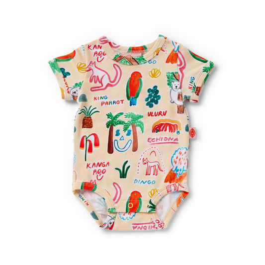 Coo-ee! Short Sleeve Short Sleeve Body Suit