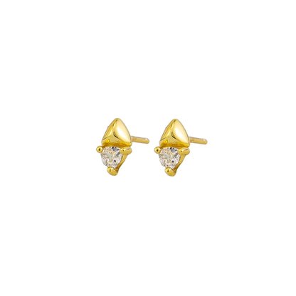 Franny Studs Sterling 925 - Silver/Gold