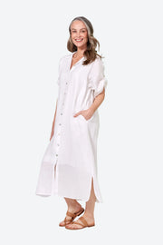 Studio Shirt Dress - Lulu & Daw - Eb & Ive - dress, linen - Lulu & Daw - Australian Fashion Boutique
