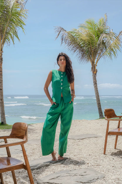 Ellerty - Fern Green - Vest