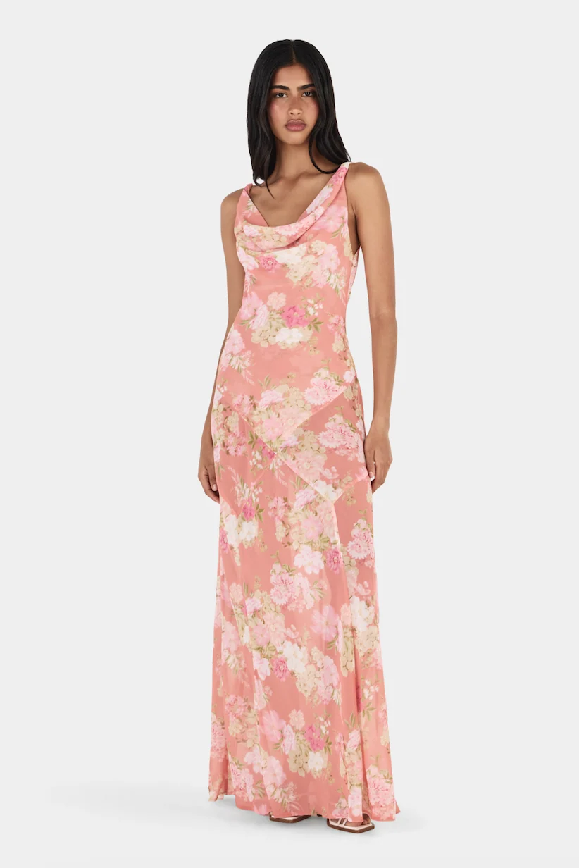 Ownley Palermo Gown - Terracotta Garden
