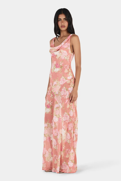 Ownley Palermo Gown - Terracotta Garden