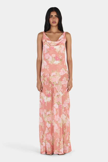 Ownley Palermo Gown - Terracotta Garden