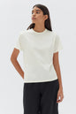Silk Blend Tee - Lulu & Daw - Assembly Label - assembly label, new arrivals, new arrvials, shirts, Silk, t shirt - Lulu & Daw - Australian Fashion Boutique