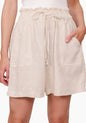 Linen Shorts - Oatmeal