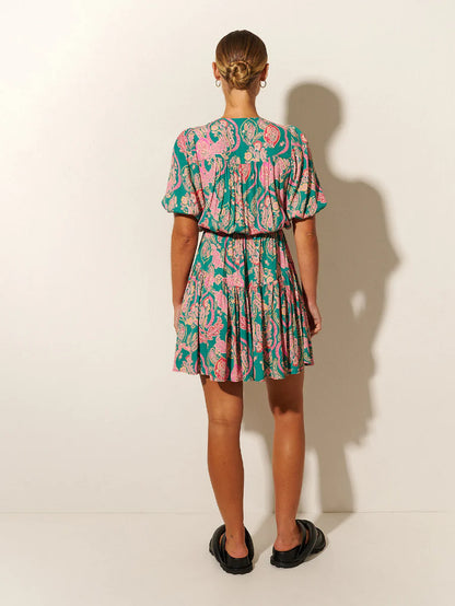 Talitha Tie Front Mini Dress - Lulu & Daw - Kivari - dress, dresses, kivari - Lulu & Daw - Australian Fashion Boutique