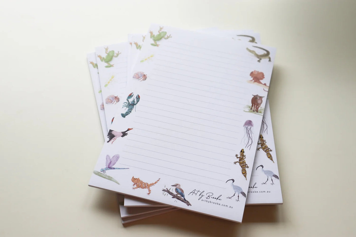 Art by Brooke - A5  Notepads