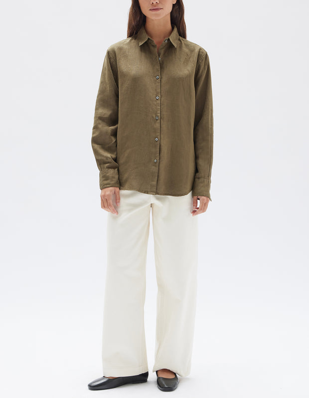 Xander Long Sleeve Shirt - Spruce