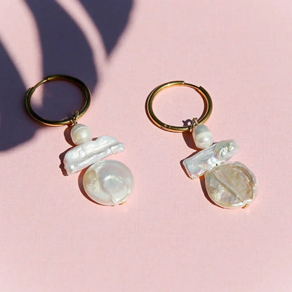 Huggie Freshwater Hoops