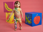 Eat The Rainbow Baby Bib - Lulu & Daw - Halcyon Nights - childrenswear, halcyon nights, under100 - Lulu & Daw - Australian Fashion Boutique