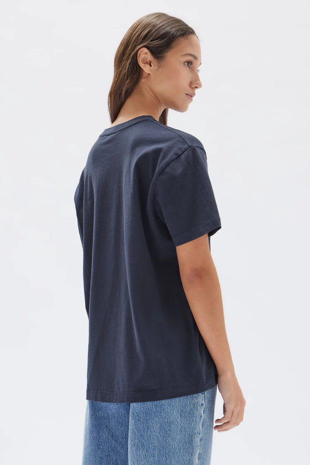 Base Tee - True Navy - Lulu & Daw - Assembly Label - assembly label, new arrivals, new arrvials, tops - Lulu & Daw - Australian Fashion Boutique