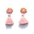 Shell Tassles - Peach