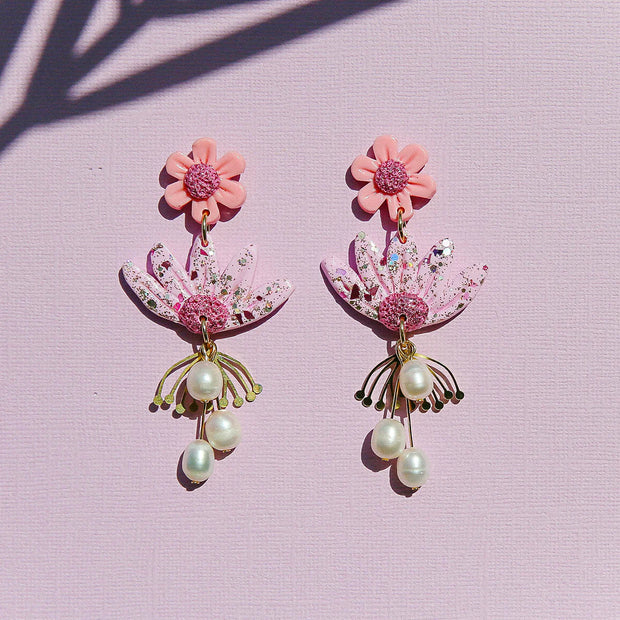 Daisy Blossom 2 - Lulu & Daw - Kingston - earrings, jewellery, kingston - Lulu & Daw - Australian Fashion Boutique