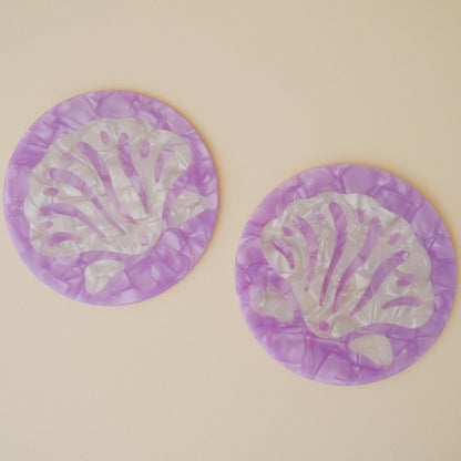 Shell Acetate Coasters
