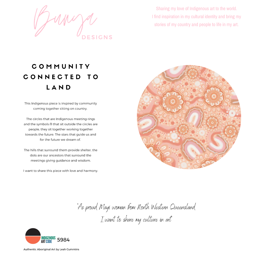 LONG SLEEVE RASHIE ~ COMMUNITY CONNECTED TO LAND