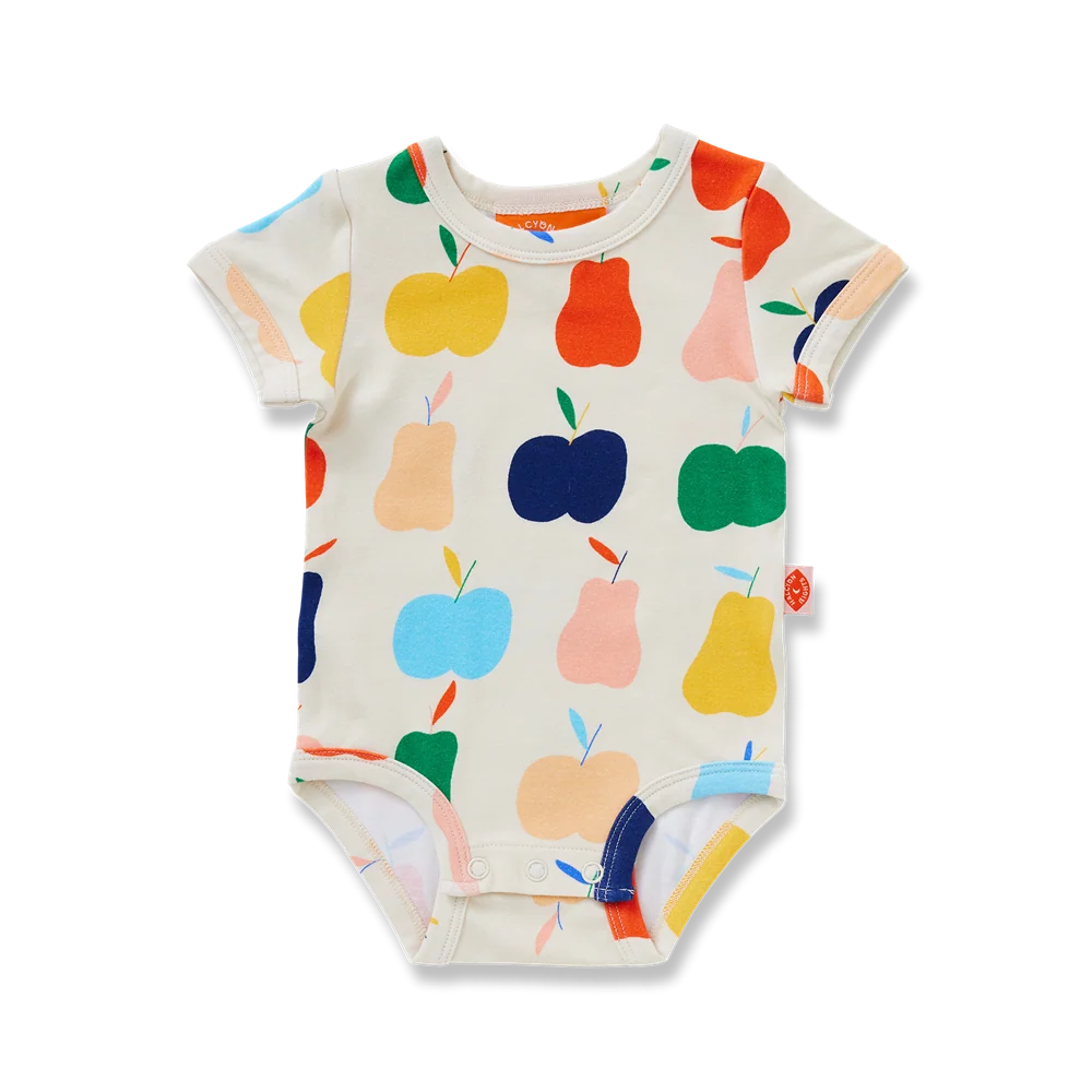 Tiny Orchard Short Sleeve Bodysuit