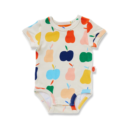 Tiny Orchard Short Sleeve Bodysuit