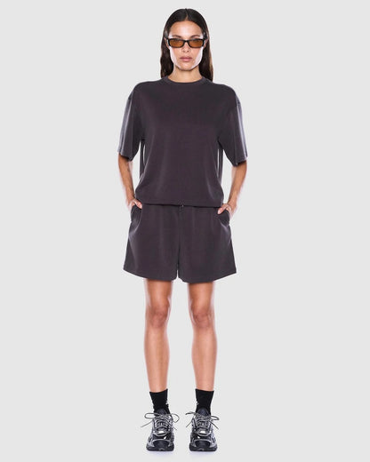 Ena Pelly Sana Relaxed Tee - Charcoal