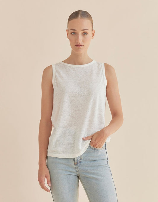 AceLine Linen Tank top