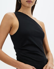 Orchid Jersey One Shoulder Top - Lulu & Daw - Assembly Label - new arrivals, new arrvials, tops - Lulu & Daw - Australian Fashion Boutique