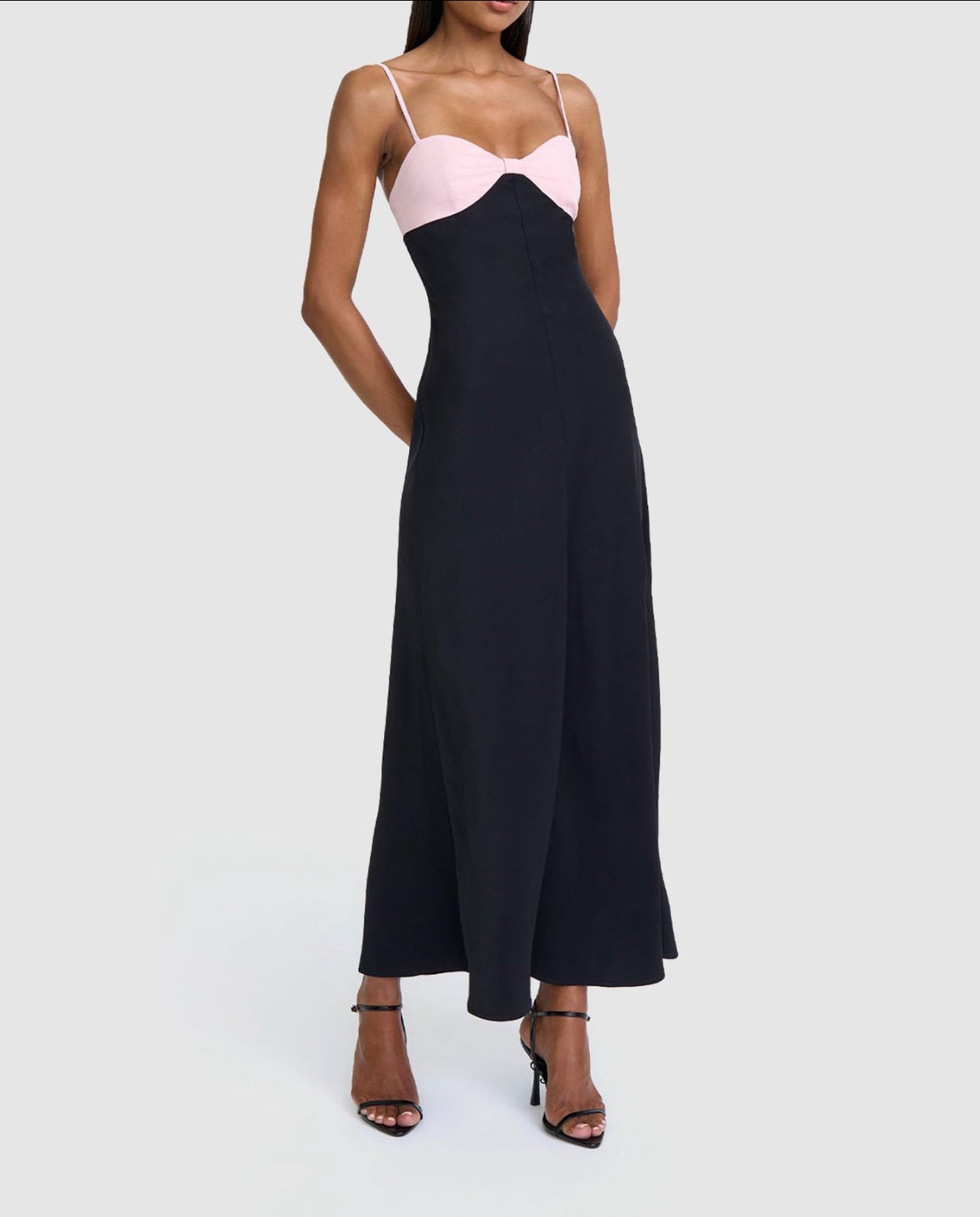 Ariella Shell Bust Midi Dress