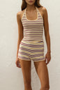 Faithfull The Brand Doris Top -Cila Stripe Butter