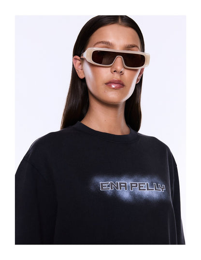 Ena Pelly - Sophia Relaxed Tee - Vintage Black