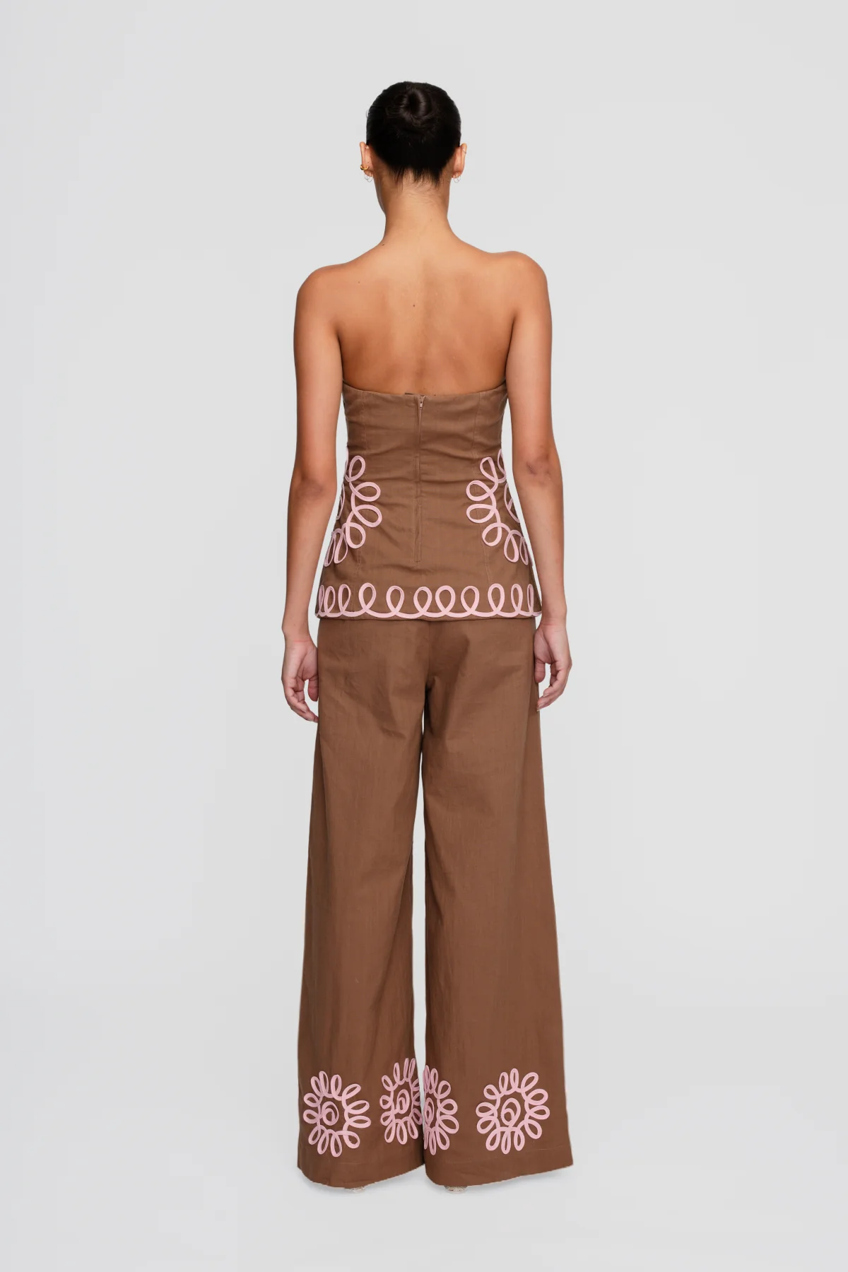 The Wolf Gang Estela Bustier - Chocolate