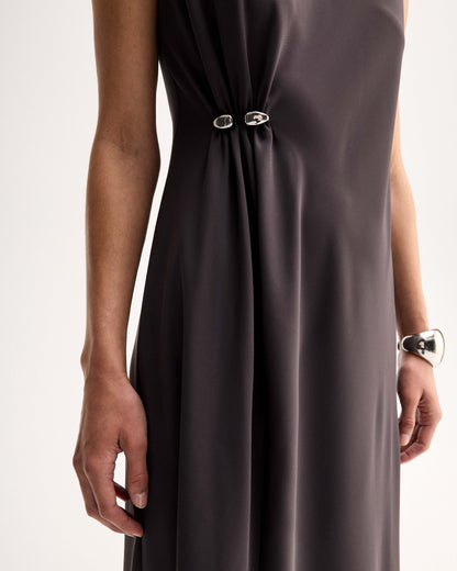 Elka Collective Harper Maxi Dress - Slate