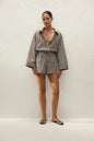 Faithfull The Brand Belas Playsuit - Rita Stripe Port