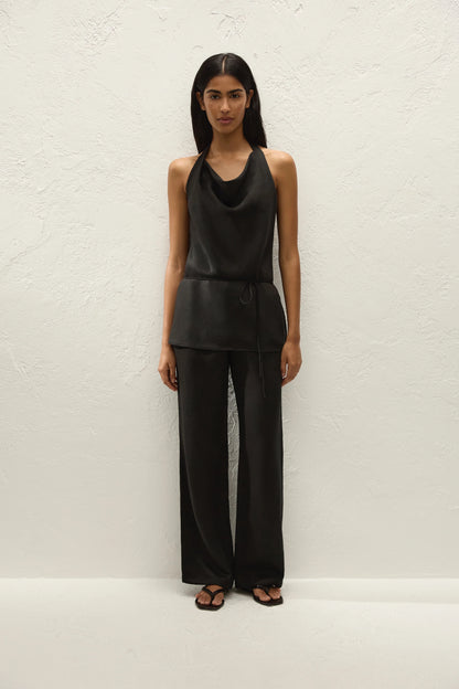 Faithfull The Brand Varina Pant Noir