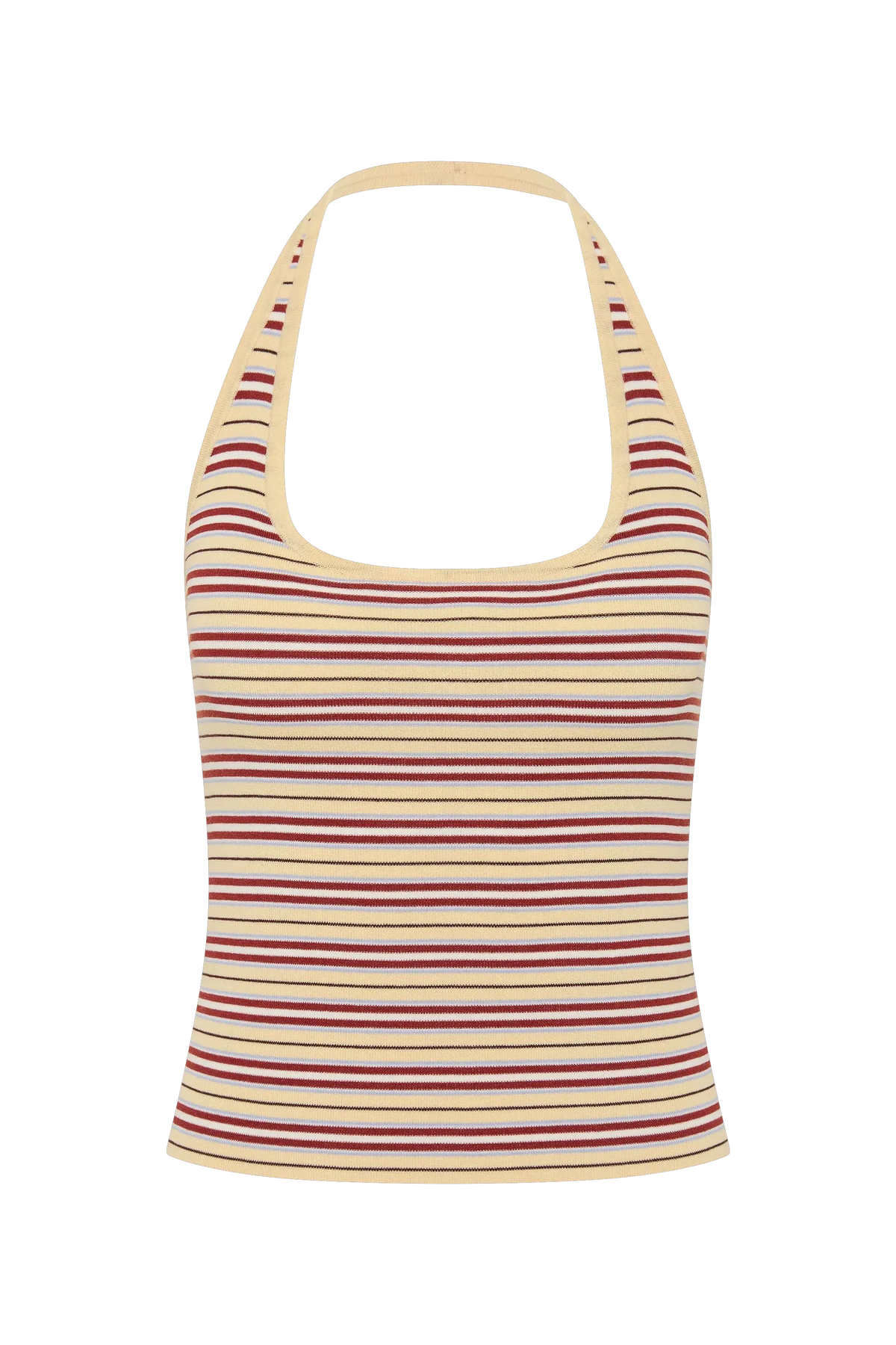 Faithfull The Brand Doris Top -Cila Stripe Butter