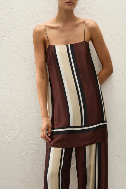 Faithfull The Brand Phylis Mini Dress - Sintra Stripe