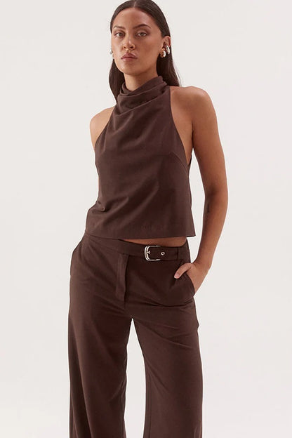 Amorey Pant - Espresso