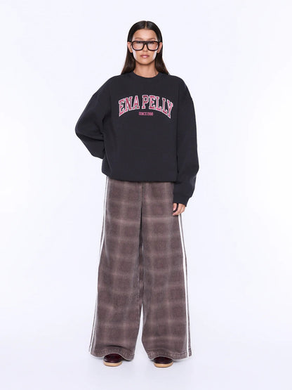 Ena Pelly Mila Oversized Sweater - Phantom