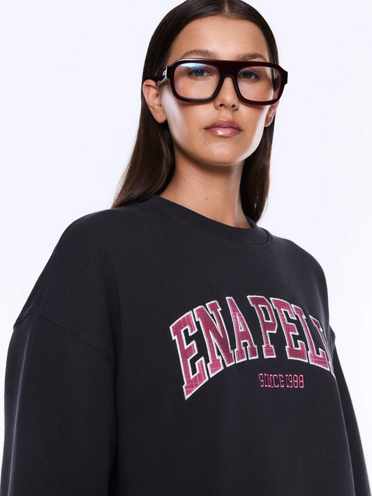 Ena Pelly Mila Oversized Sweater - Phantom