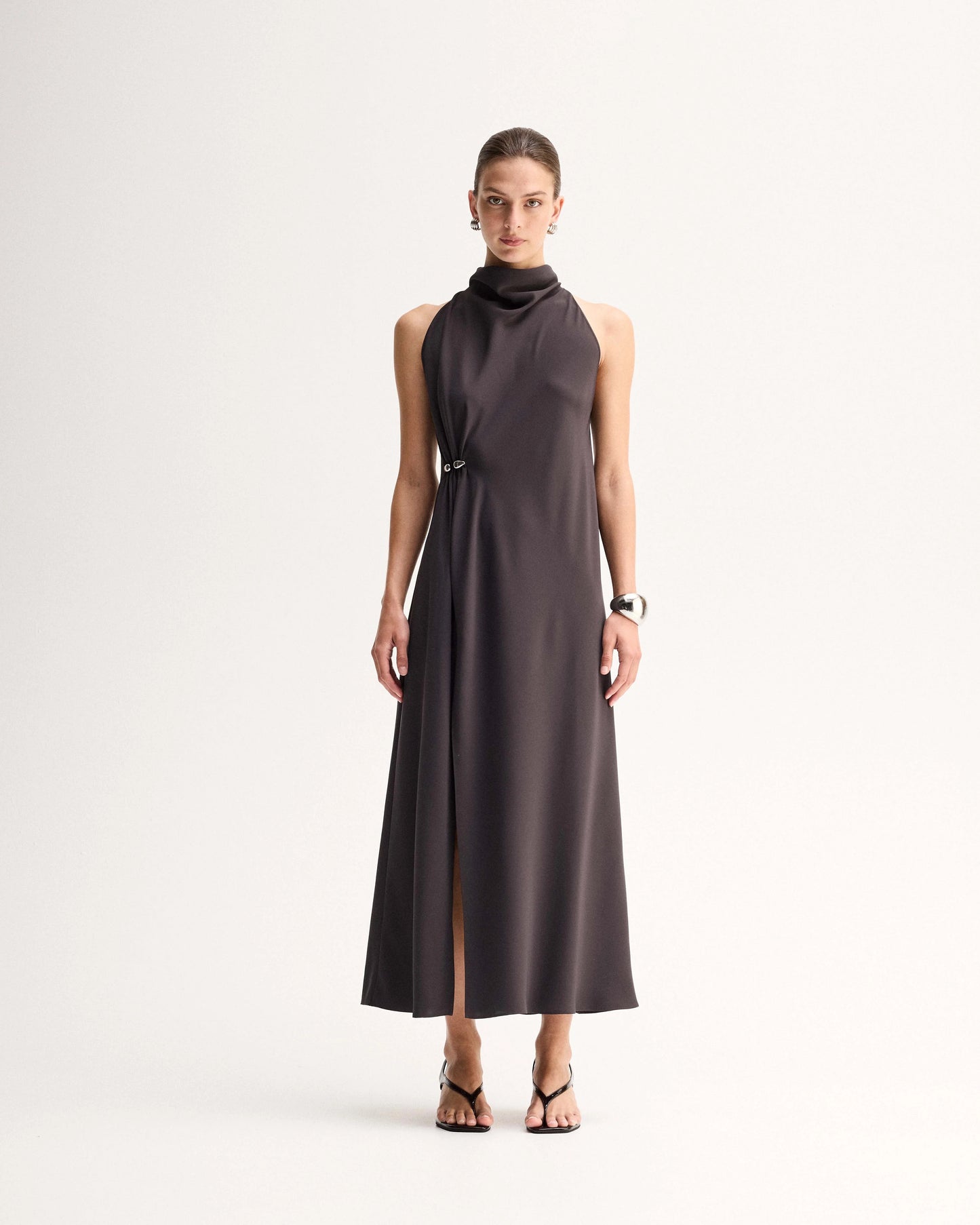 Elka Collective Harper Maxi Dress - Slate