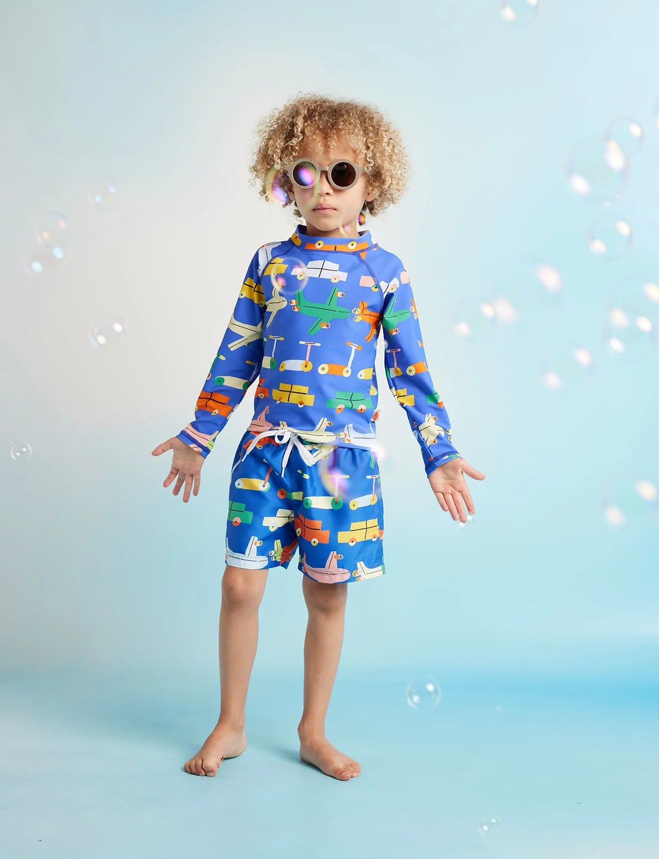 Halcyon Nights Board Shorts - Beep Beep