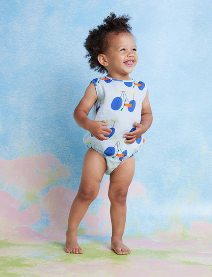 Halcyon Nights Woven Single Suit - Pedal Pals