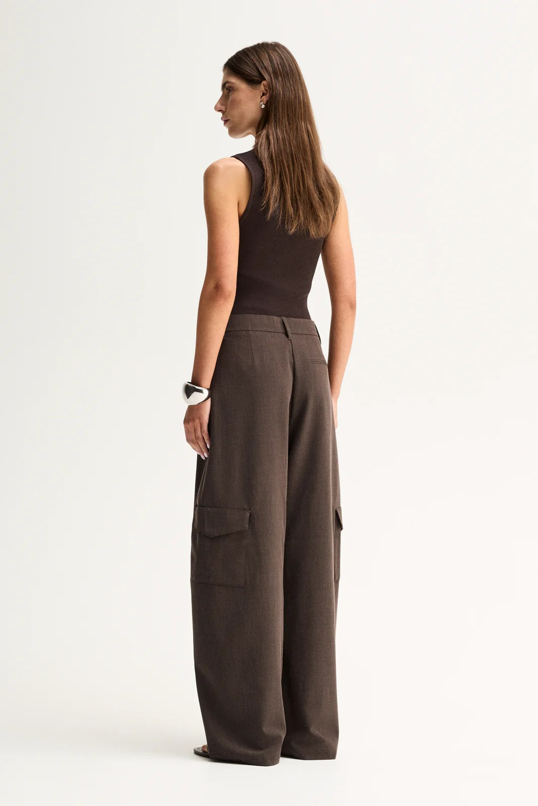 Lindsay Knit Top - Chocolate