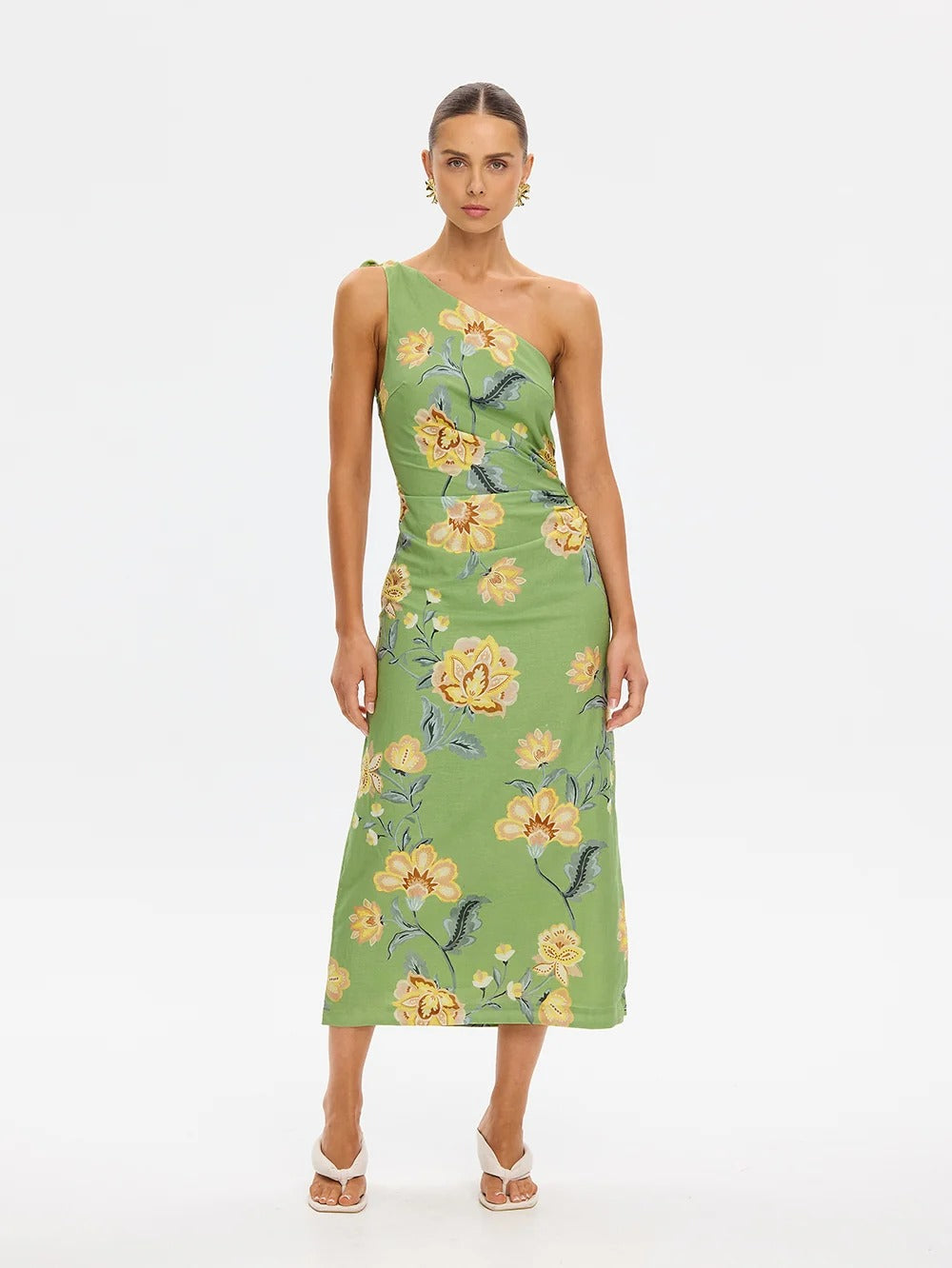 Kivari Eve Shoulder Midi Dress