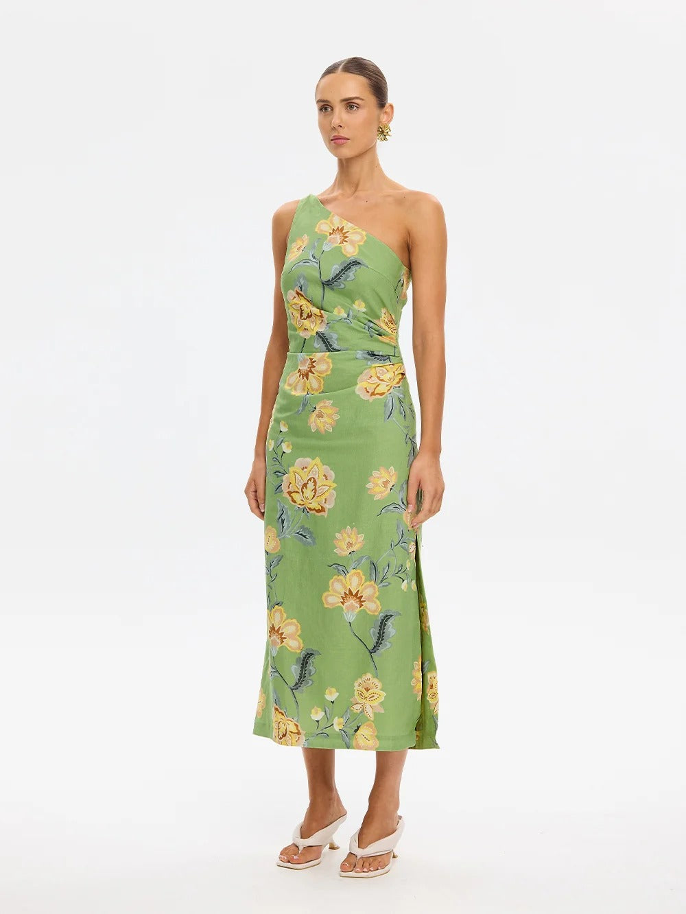Kivari Eve Shoulder Midi Dress