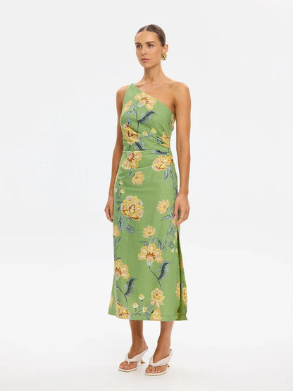 Kivari Eve Shoulder Midi Dress